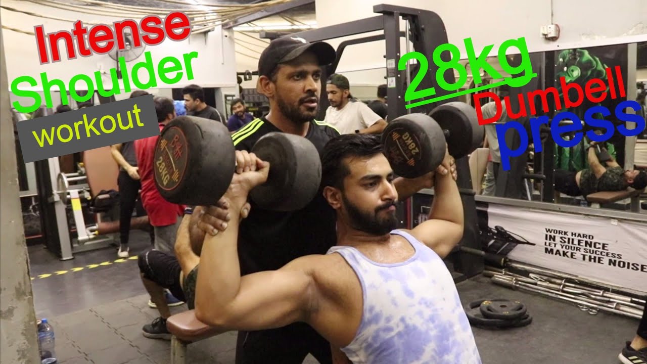 Shoulder boulder Intense workout(7th week update) under supervision of Coach 