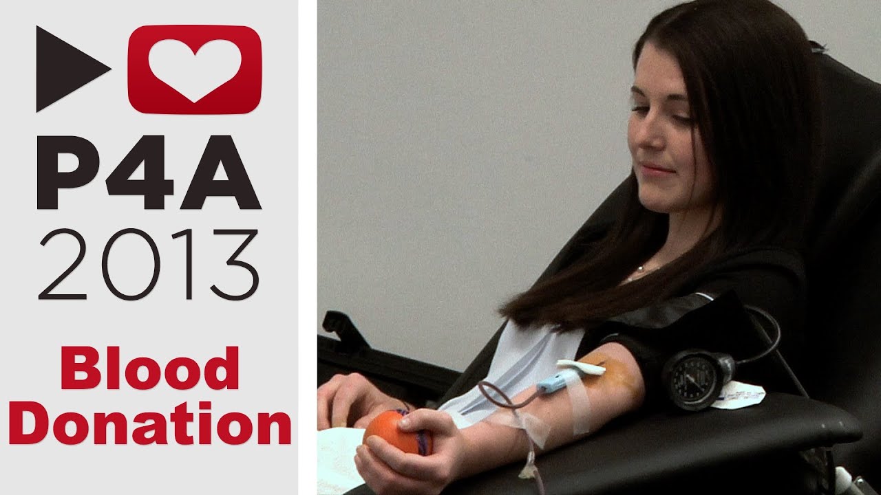 Donating Blood | Project for Awesome 2013