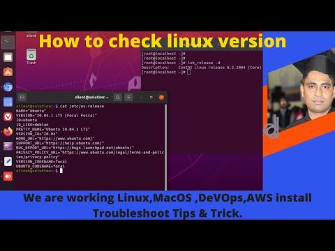 วีดีโอ: วิธีค้นหาเวอร์ชัน Linux ของคุณ