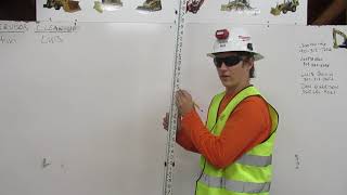 Reading An Engineers Rule By Operator Justin