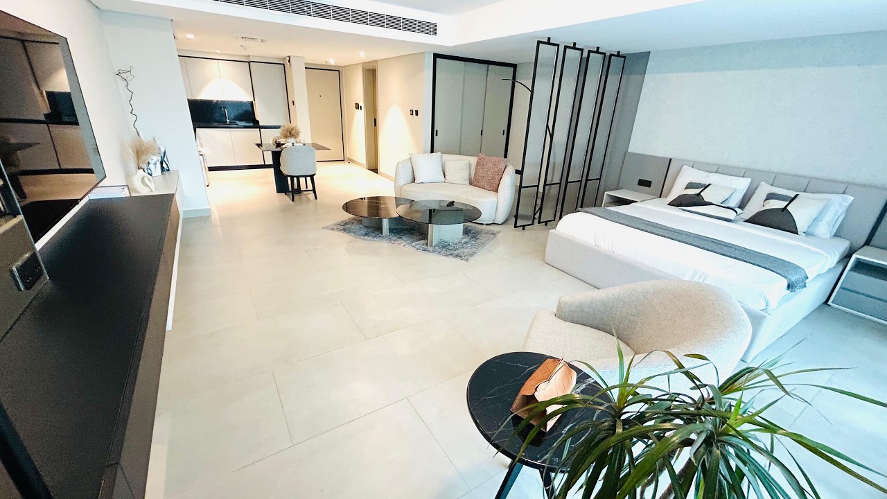 Bahrain Studio Bahrain studio apartment Sea view in Bahrain Financial Harbor . - YouTube