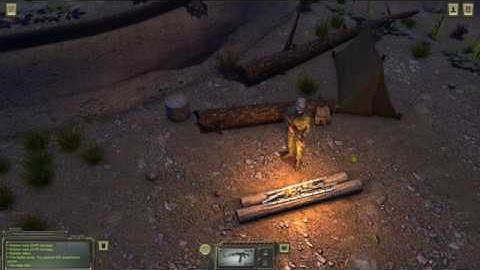 ATOM RPG 1.1096  How to win first fight and get AK47 and all equipment