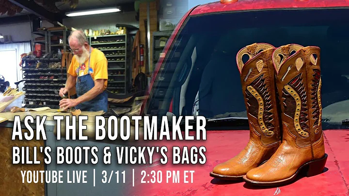 Making Custom Cowboy Boots for Those Who Need Them Most: Bill's Boots & Vicky's Bags
