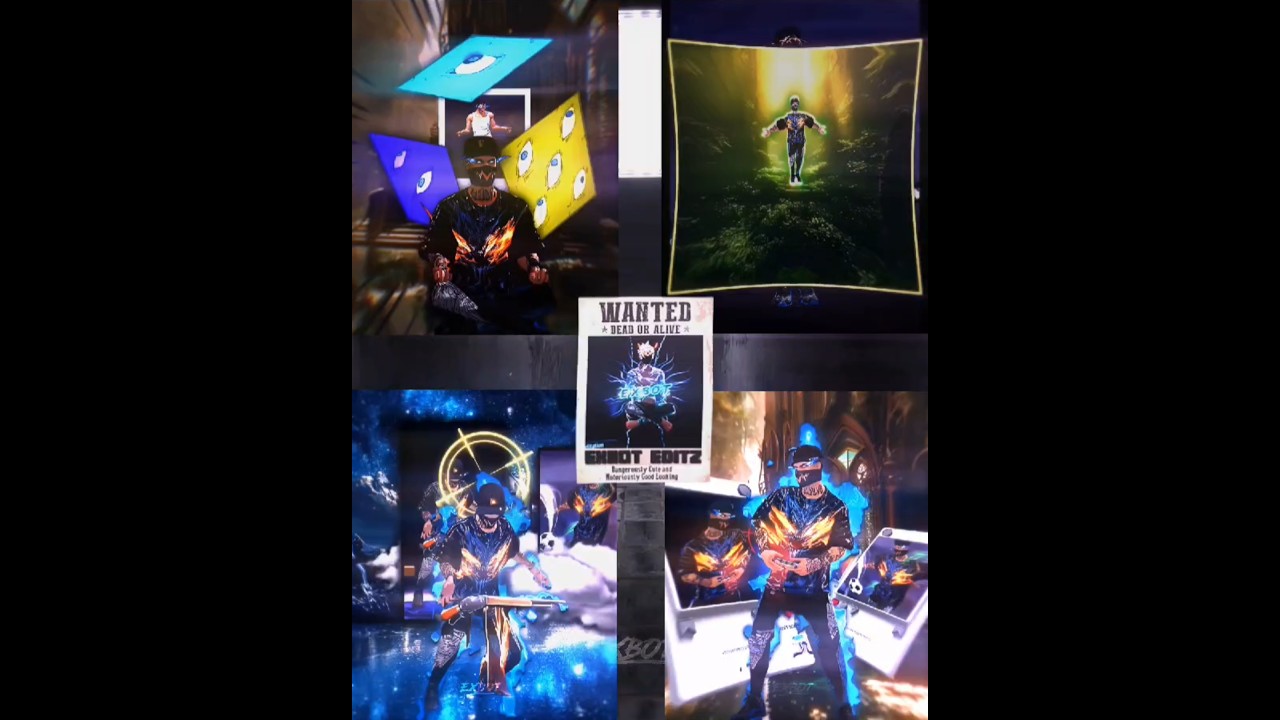 free fire manga style edit 🤩