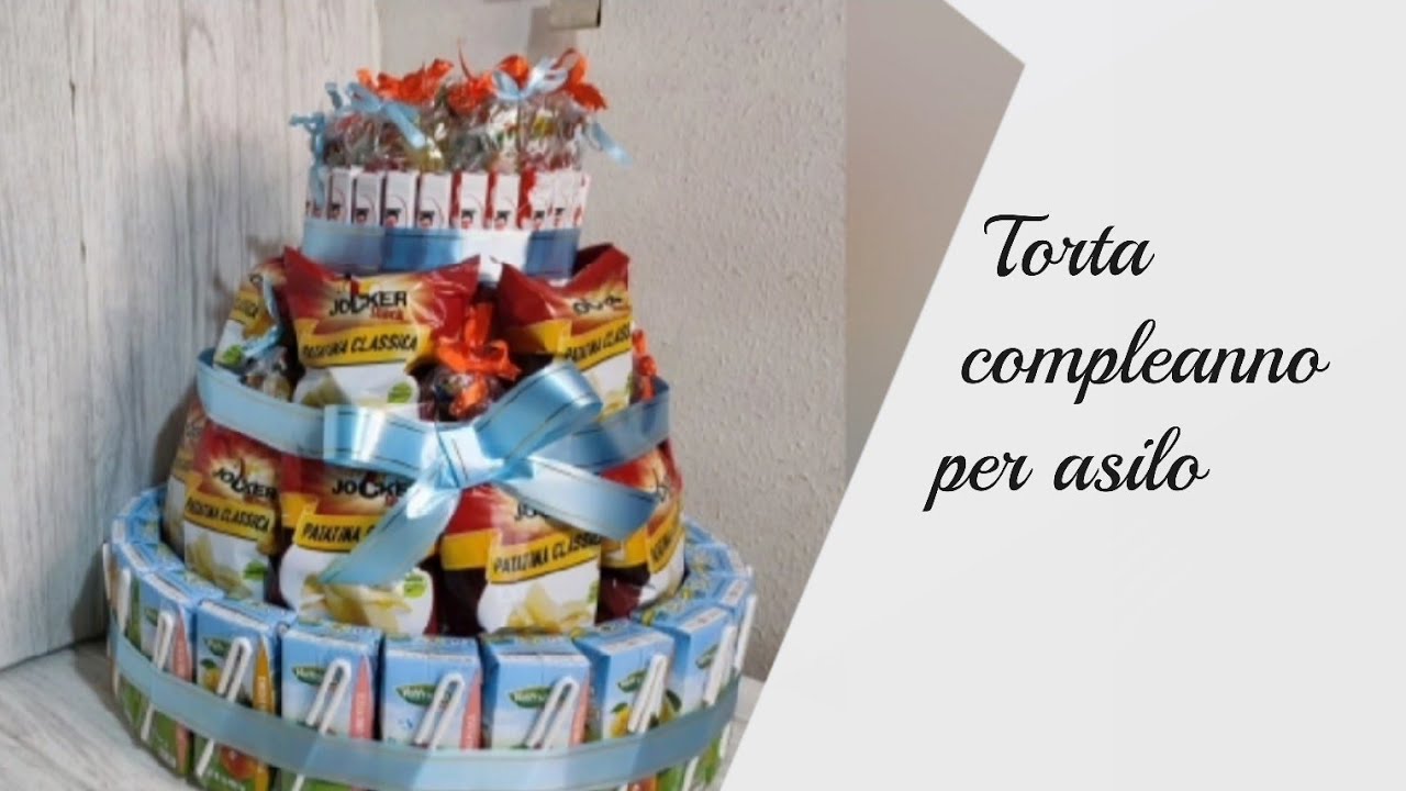 7 anni e una torta di caramelle