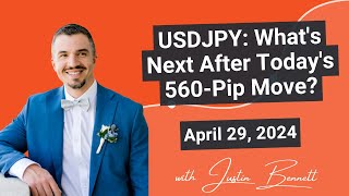 USDJPY: What's Next After Today's 560-Pip Move? (April 29, 2024)