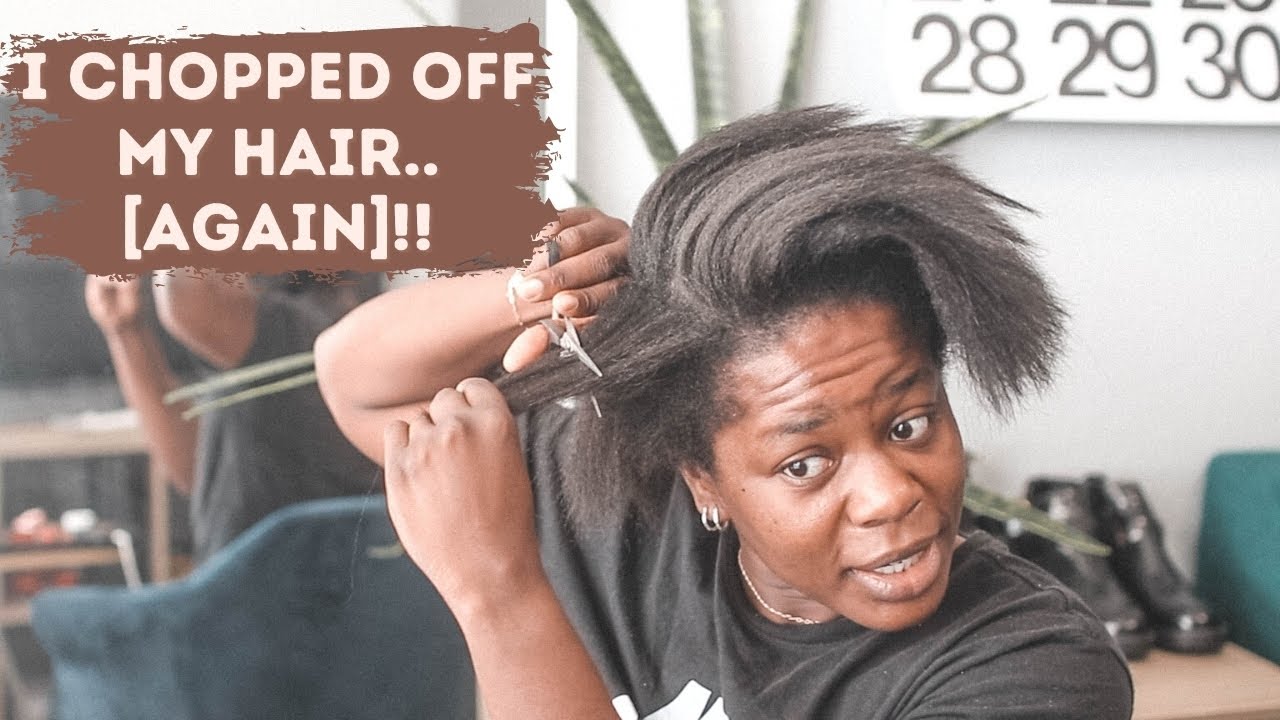 I Cut My Hair Again Ya'll!! (I HAVE A PROBLEM) || TheAdeTomi