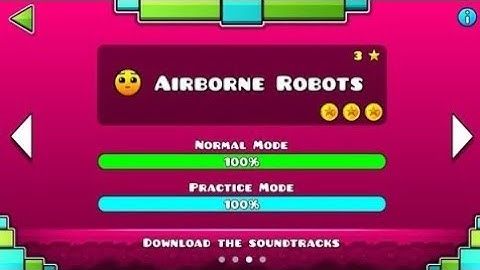Airborne Robots 100% Complete [All Coins] | Geometry Dash Meltdown