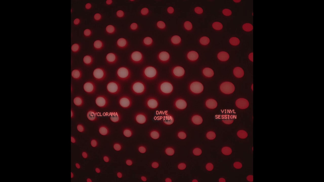 Cyclorama Sessions 001 I Minimal Techno Vinyl Set