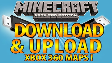 Minecraft (Xbox 360) - Easy Download & Upload Custom Maps TUTORIAL