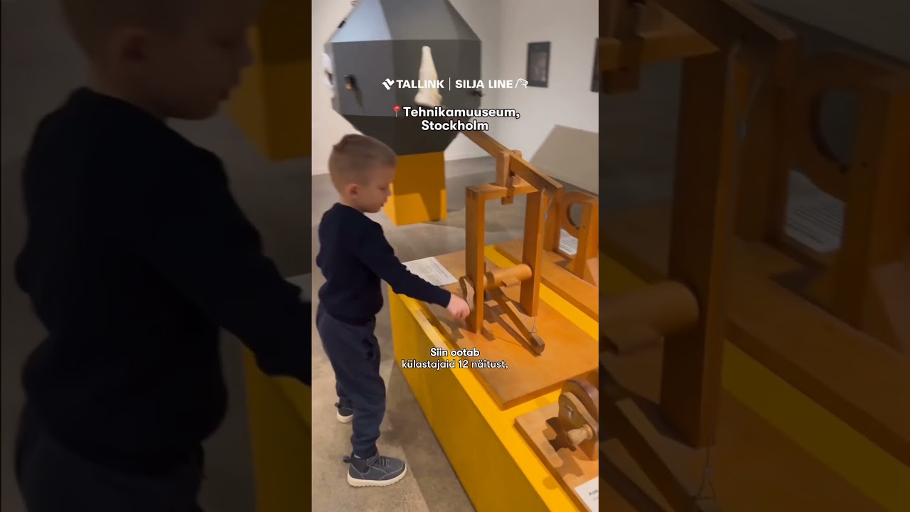 Lähme Stockholmi tehnikamuuseumisse