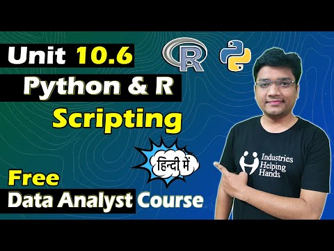10.6 How to Create Python & R Scripting | Data Analyst Lecture for Beginner | Nishant Bhaiya