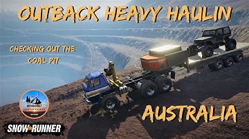 Snowrunner - New Mod Map - Outback Heavy Haulin - Update #4
