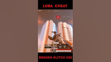 Loba cheat (BROKEN WALL GLITCH) use #shorts #apexlegendsmobile #apexmobile #hacker #glitch