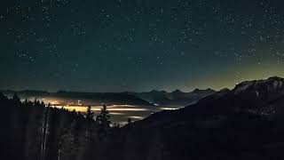 Time Lapse Video Of Starry Sky | Relax