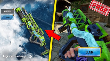 Fastest Way to Unlock the FREE Legendary Purifier - H2S04 in CODM!!