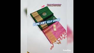 handloom Pure Soft Silk sarees screenshot 3