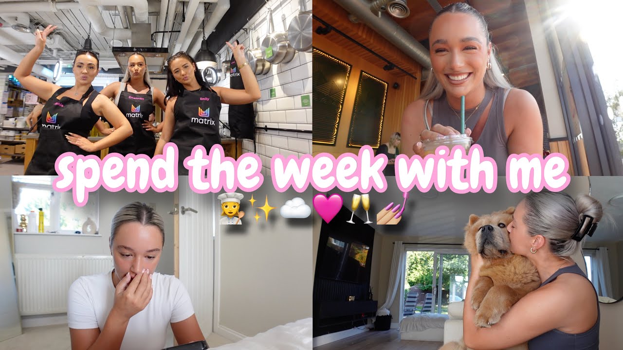 spend the week with me ✨🥂👩‍🍳 | suprising my sister with a trip to Paris! cooking class, home life