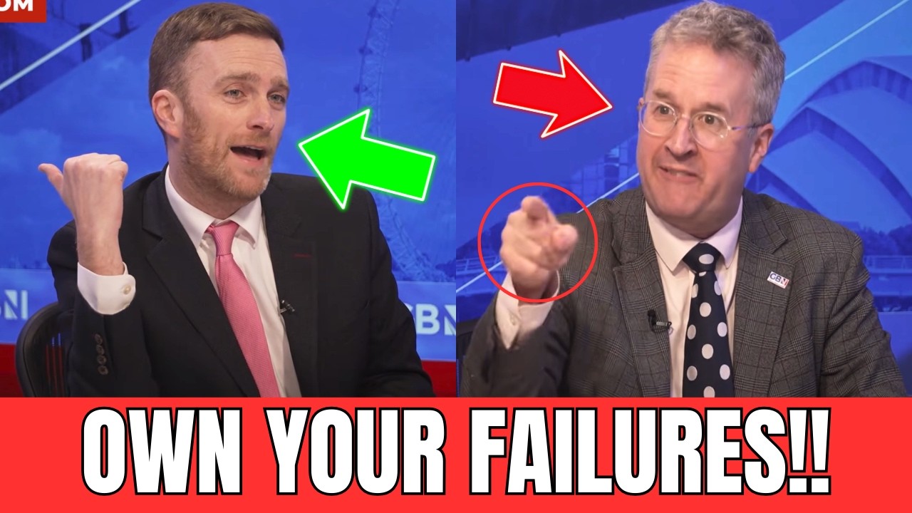 КАТАСТРОФА! Интервью на GB News сорвалось после того, как ведущий задал вопрос депутату-консерват...