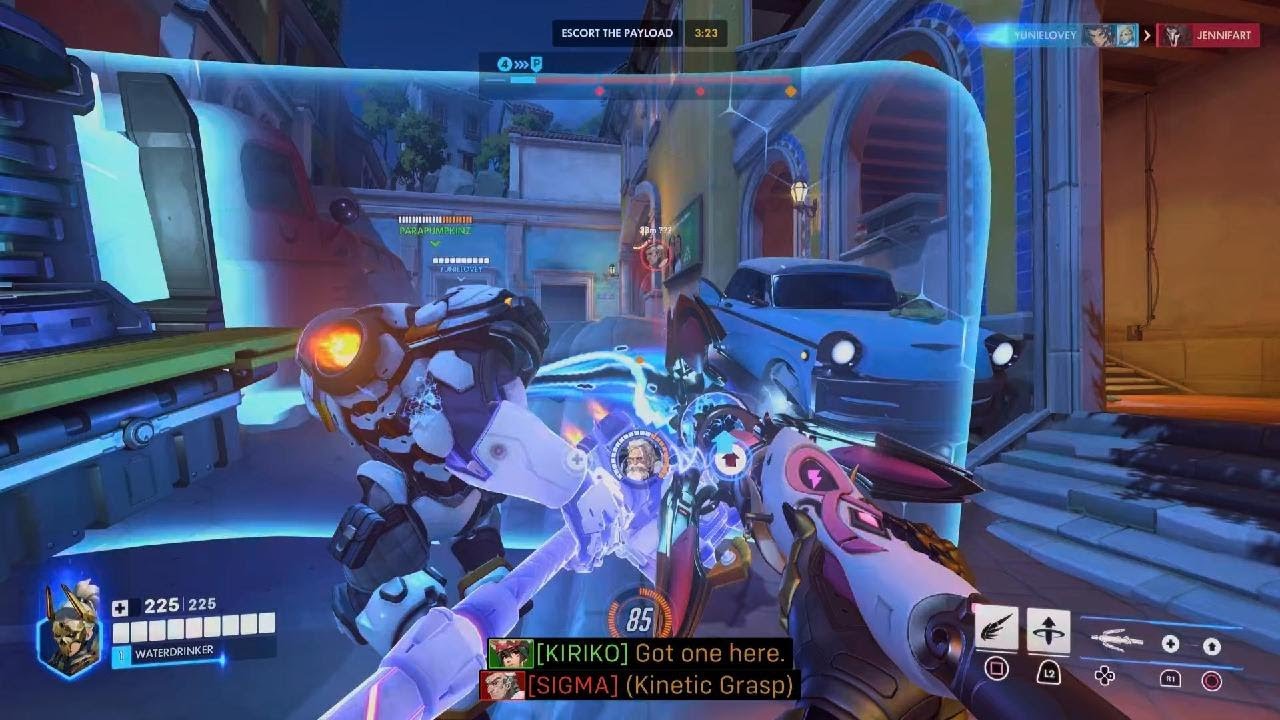 I had great plays with Mercy in Overwatch