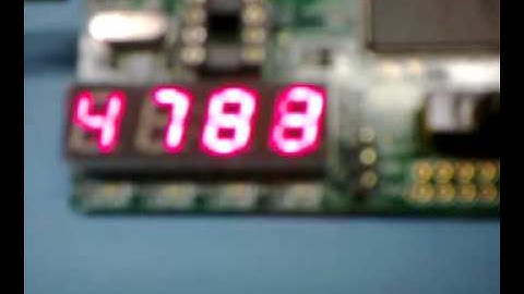 Counter  for VHDL project--working