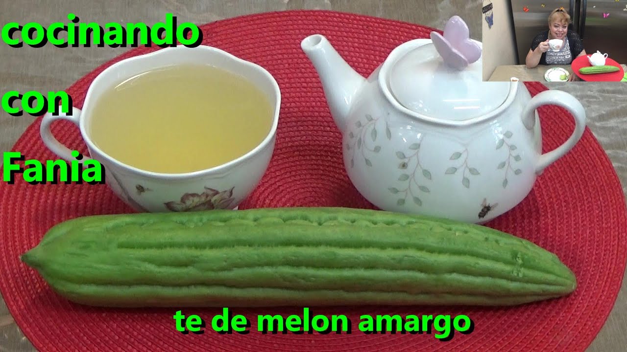 Remedios caseros dile adios al higado graso con te de melon amargo