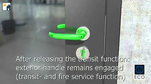 Panic function D   ECO Schulte   System technology for the door   Menden   Luckenwalde   A Hermagor