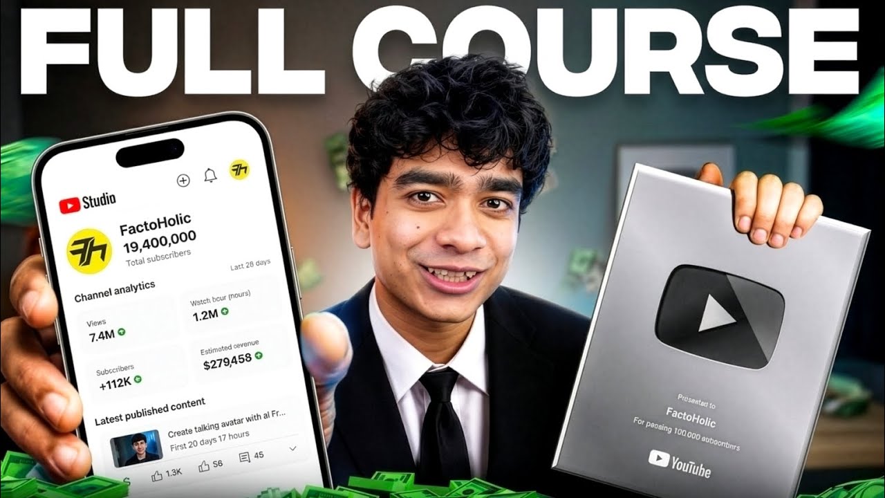 How To Start & Grow A Facts Channel In 2026 (FULL COURSE)
