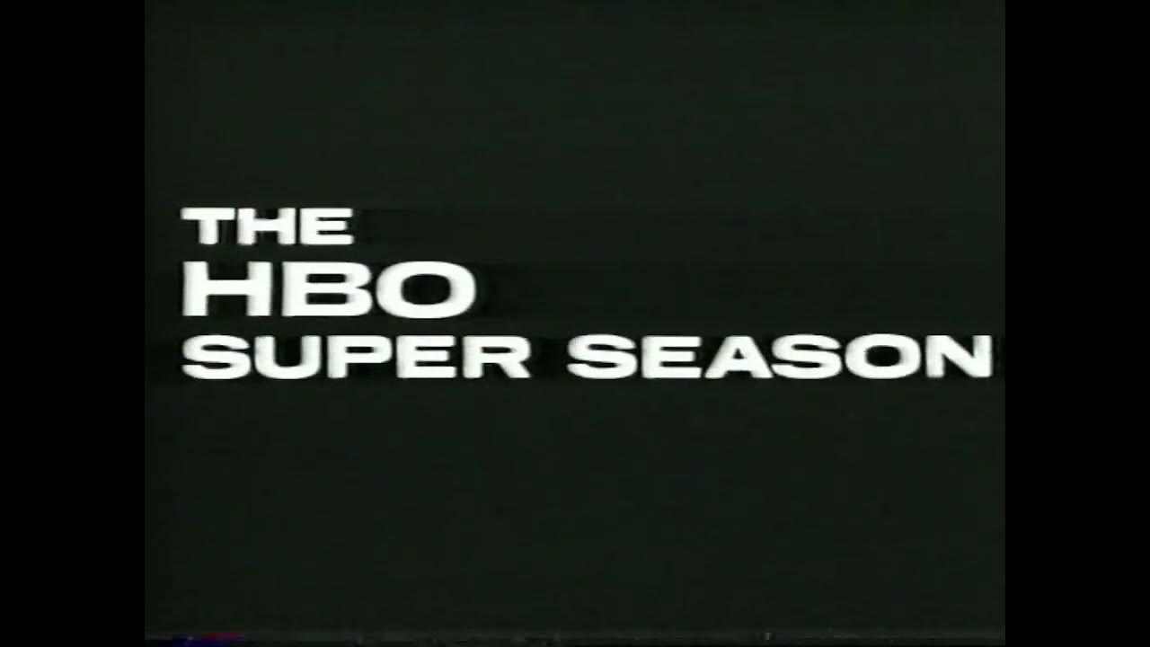 1987 HBO Super Season Bumper YouTube