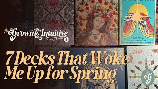 The 7 Decks That Woke Me Up for Spring (Tarot & Oracle Picks)