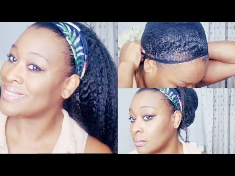 video about Clip in Hair Extension Kinky Straight