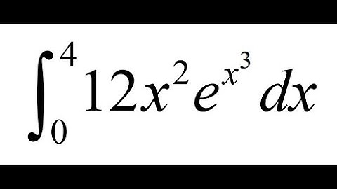 Integration of 12x²e^(x³) | Substitution Simplified