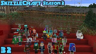 Hogwarts Bridge and Winter District Tour | SkizzleCraft Season 2 | Hogwarts Base | Minecraft | Ep 32