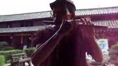 Baisha Village (Lijiang, Yunnan, China) - Naxi music 1