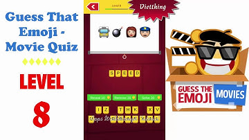 Guess That Emoji - Movie Quiz Level 8 - All Answers - Walkthrough ( By GMonks Entertainment )