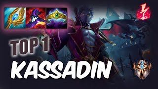 Wild Rift Kassadin TOP 1  - S13 rank game + build