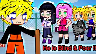 Everyone Thought He is Blind and Poor but 🔥 || Naruto meme || Gacha Club