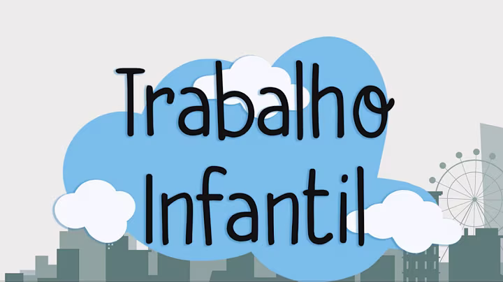 Ajude a combater o trabalho Infantil!