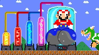 What If Mario and Friends Missing color to Rainbow in New Super Mario Bros Wii? | 2TB STORY GAME