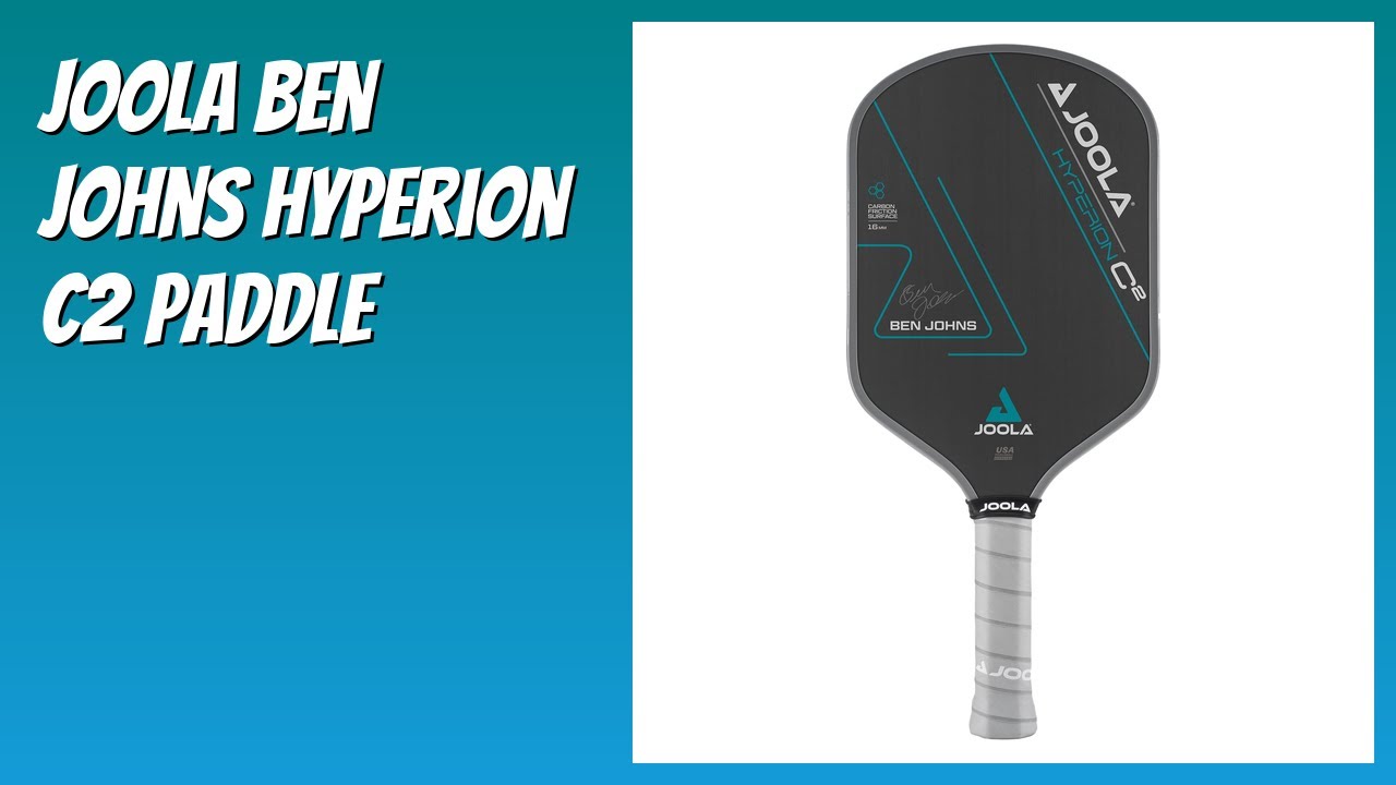 REVIEW (2026): JOOLA Ben Johns Hyperion C2 Paddle. Features - YouTube