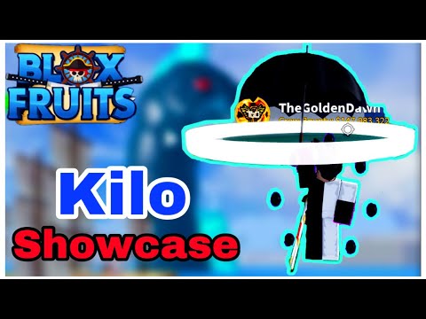 Showcase da Kilo Kilo no Mi no Blox Fruits! 