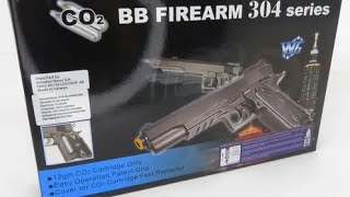 Muito boa essa Pistola Pressão Co2 Rossi 1911 Tatical 4.5mm Esfera De Aço