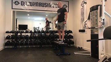 Single Leg Box Jump with Depth Jump