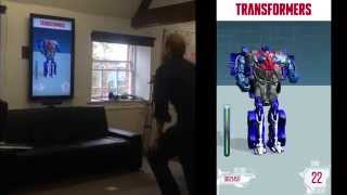 Transformers Kinect Demo