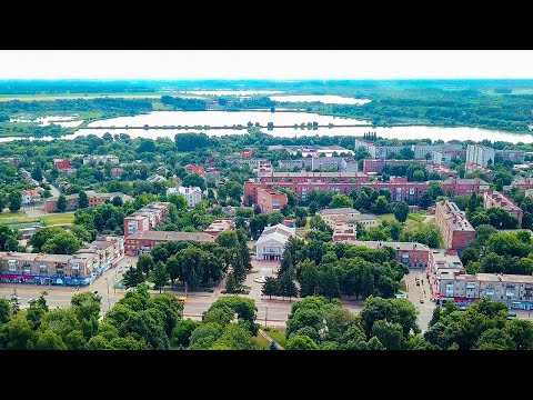 [4K] Конотоп с высоты птичьего полета