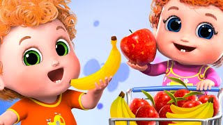 Phonics Song with TWO Words - A For Apple - ABC Alphabet Songs with Sounds for Children