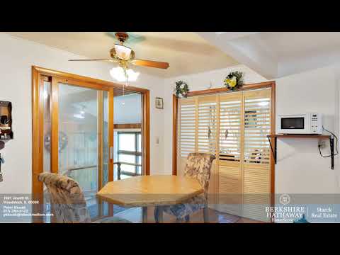 1001 Jewett St., Woodstock, IL home video tour