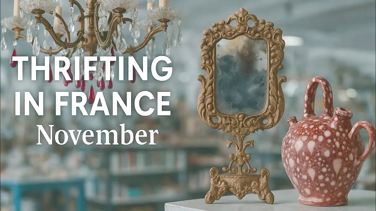 #6 Охота за антиквариатом во Франции 🇫🇷 | Ноябрьские находки из глубинки
