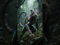 Hybrid of 5 Predators–Would You Survive This Attack #shorts#animals#viral#hybridanimals#animalfusion