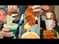 🍗🌮🔥 No Talking TikTok Mukbang Compilation | Dave’s Hot Chicken, Wingstop, Taco Bell & More!
